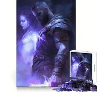 Giuramento del Guerriero︰ Legame Etereo Puzzle da 1000 Pezzi per Adolescenti Esercizio Mentale Ricreazione Tranquilla Bordi Definiti Regalo di Natale (38x52cm)