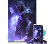 Giuramento del Guerriero︰ Legame Etereo Puzzle da 1000 pezzi per adolescenti Gioco di potenziamento mentale Montaggio sicuro e stabile Attività divertente per tutta la famiglia (38x52cm)