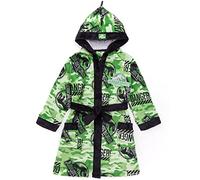 Giurassico World Dressing Gown Boys Kids Camo T Rex PJS Accappatoio Robe 11-12 anni