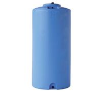 SERBATOIO ACQUA. ALIMENTI IN POLIETILENE LT.300 CILINDRICO VERTICALE