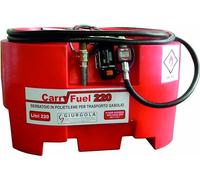 Giurgola Serbatoio polietilene per Gasolio Portatile mod 440 litri pompa 12 V 50 lt/min per Camion, Trattori, Imbarcazioni, Camper. Alta Qualità Made in Italy