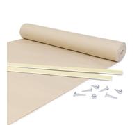 Giuri Tessuti - Fasce in TESSUTO Outdoor per copertura ad onda di Pergola e Gazebo - Telo ombreggiante da esterno (AVANA, 45x700cm)