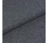 GIURI TESSUTI - PENELOPE, Tessuto Effetto Canapone - Idrorepellente e Antimacchia, Ideale per Arredo e Tappezzeria - Altezza 140 cm (5 Metri, Grigio Petrolio)