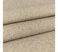 GIURI TESSUTI - PENELOPE, Tessuto Effetto Canapone - Idrorepellente e Antimacchia, Ideale per Arredo e Tappezzeria - Altezza 140 cm (Al Metro, Lino)