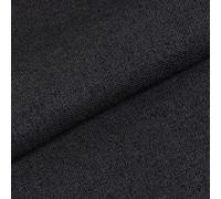 GIURI TESSUTI - PENELOPE, Tessuto Effetto Canapone - Idrorepellente e Antimacchia, Ideale per Arredo e Tappezzeria - Altezza 140 cm (3 Metri, Antracite)