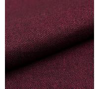 GIURI TESSUTI - Tessuto OXFORD CANVAS Idrorepellente, Antimacchia, Ideale per ARREDO e TAPPEZZERIA DI INTERNI - Altezza 140 CM (10 MT, BORDEAUX)