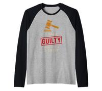 Giuria Duty Sopravvissuto dovere civico Umorismo Aula Trial Satira Maglia con Maniche Raglan