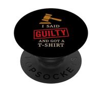 Giuria Duty Sopravvissuto dovere civico Umorismo aula Trial Satira PopSockets PopGrip Adesivo