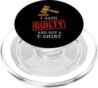 Giuria Duty Sopravvissuto dovere civico Umorismo aula Trial Satira PopSockets PopGrip per MagSafe