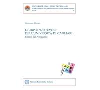 Giuristi «notevoli» dell'Università di Cagliari