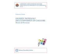 Giuristi «notevoli» dell'Università di Cagliari
