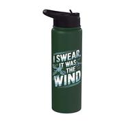 Giuro che era il vento - Divertente drone FPV Stainless Steel Insulated Water Bottle