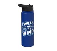 Giuro che era il vento - Divertente drone FPV Stainless Steel Insulated Water Bottle