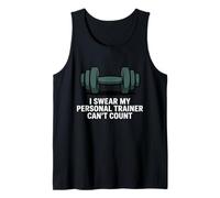 Giuro Che Il Mio Personal Trainer Non può contare Canotta
