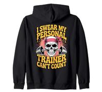 Giuro Che Il Mio Personal Trainer Non può contare Felpa con Cappuccio