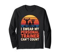 Giuro Che Il Mio Personal Trainer Non può contare Maglia a Manica