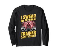 Giuro Che Il Mio Personal Trainer Non può contare Maglia a Manica