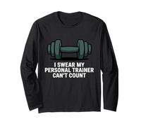 Giuro Che Il Mio Personal Trainer Non può contare Maglia a Manica