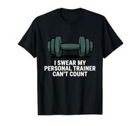 Giuro Che Il Mio Personal Trainer Non può contare Maglietta