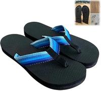 Giurui Hidden Penis Flops, Funny Dick Flops, Parodia Creative Penis Slippers, Summer Beach Comfort antiscivolo Sandal, Sandali da spiaggia da uomo, 1 set., 46 EU