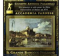 Giuseppe Antonio Paganelli: 6 Sonate e solo per flauto e basso op.16
