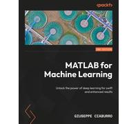Giuseppe Ciaburro MATLAB for Machine Learning (Tascabile)