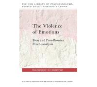 Giuseppe Civitarese The Violence of Emotions (Tascabile)
