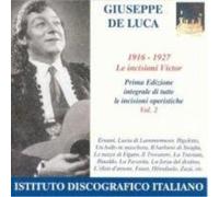 Giuseppe de Luca Giuseppe De Luca: Le Invisione Victor - Volume 2 (CD) Album