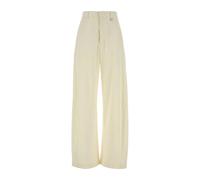 Giuseppe Di Morabito - Wool Palazzo Pant - -Trousers -Donna -Bianco -S