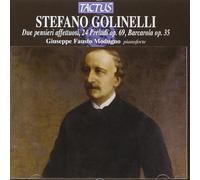 Stefano Golinelli – Due Pensieri Affettuosi / 24 Preludi Op.69 – CD – Tactus