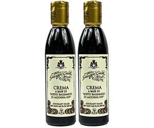 Giuseppe Giusti - Confezione da 2 Aceto Balsamico di Modena IGP in flacone da 250 ml - Balsamo tradizionale italiano