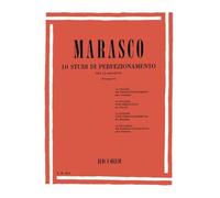 Giuseppe Marasco: 10 Studi di Perfezionamento | Per Clarinetto Solo | Raccolta di studi tecnici e musicali per clarinettisti | Metodo di studio per controllo articolazione fraseggio e suono