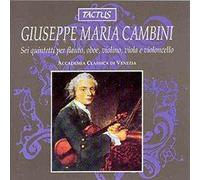 Giuseppe Maria Giuseppe Maria Cambini: Sei Quintetti Per Flauto, Oboe, Vi (CD)