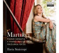 Giuseppe Martuc Martucci: Piano Sonata/4 Piano Pieces, Op. 31/Mazurka, Op. (CD)