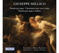 Giuseppe Millico – Sonate per Arpa – Audio CD – Tactus