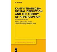 Giuseppe Motta Kant's Transcendental Deduction and the Theory (Copertina rigida)