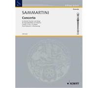 Giuseppe Sammartini - Concerto in FA per flauto e pianoforte
