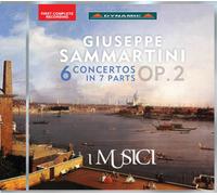 Giuseppe Sammartini Giuseppe Sammartini: 6 Concertos in 7 Parts Op. 2 (CD)