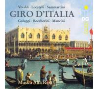 Giuseppe Sammartini Musica Alta Ripa: Giro D'Italia (CD) Album