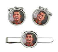 Giuseppe Stalin Gemelli E Fermacravatta Set