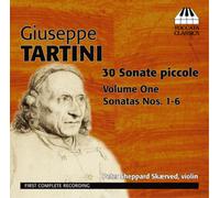 Giuseppe Tartin Giuseppe Tartini: 30 Sonate Piccole: Sonatas Nos. 1-6 - Vol (CD)