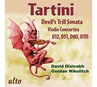 Giuseppe Tartin Tartini: The Devil's Trill & Violin Concertos, D12, D51, D8 (CD)