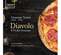 Giuseppe Tartini Giuseppe Tartini: Diavolo: 6 Violin Sonatas (CD) Album