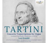 Giuseppe Tartini Tartini: Concerto Transcriptions for Organ (CD) Album