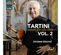Giuseppe Tartini Tartini: Sonatas for Solo Violin - Volume 2 (CD) Box Set