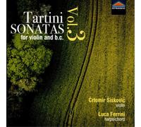Giuseppe Tartini Tartini: Sonatas for Violin and B.C. - Volume 3 (CD) Album