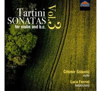 Giuseppe Tartini Tartini: Sonatas for Violin and B.C. - Volume 3 (CD) Album
