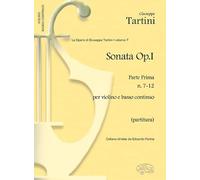 Giuseppe Tartini: Volume 08: Sonate Op.I (Stampa Originale di M.Ch.Le Céne) Parte Seconda N.7-12 per Violino e B. For Violino, Ensemble