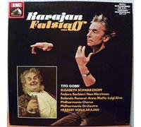 Giuseppe Verdi - Giuseppe Verdi - Tito Gobbi , The London Philharmonic Orchestra Dirigent: Herbert von Karajan - Falstaff, Opernquerschnitt - Eterna - 8 25 520