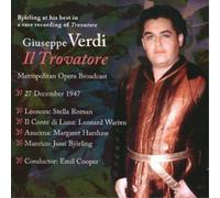 Giuseppe Verdi Il Trovatore (Metropolitan Opera and Chorus, Cooper) (CD) Album